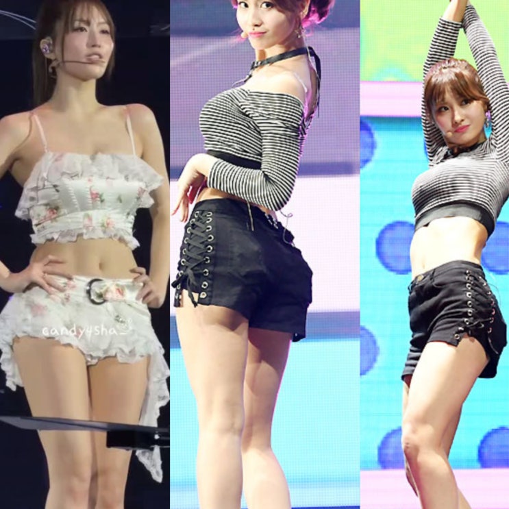 "코디 누구냐 포상 줘라" 난리난 모모의 러블리한 패션...