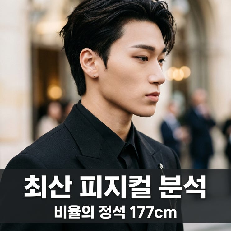최산 키 177cm가 전부가 아닌 이유? 비율과 피지컬 완벽 정리