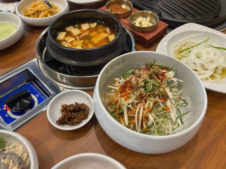 [고기리뷰] 인천논현커플맛집 한마음정육식당 인천논현점, 진갈비살·부채살로 특별한 데이트