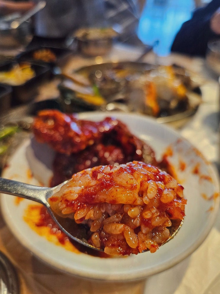 여수백반맛집, 여수게장정다운식당 본점 회식이 편해