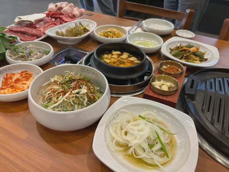 [한마음정육식당 인천논현점] 인천논현가볼만한곳, 키즈존 놀이방 덕분에 가족 외식 끝!
