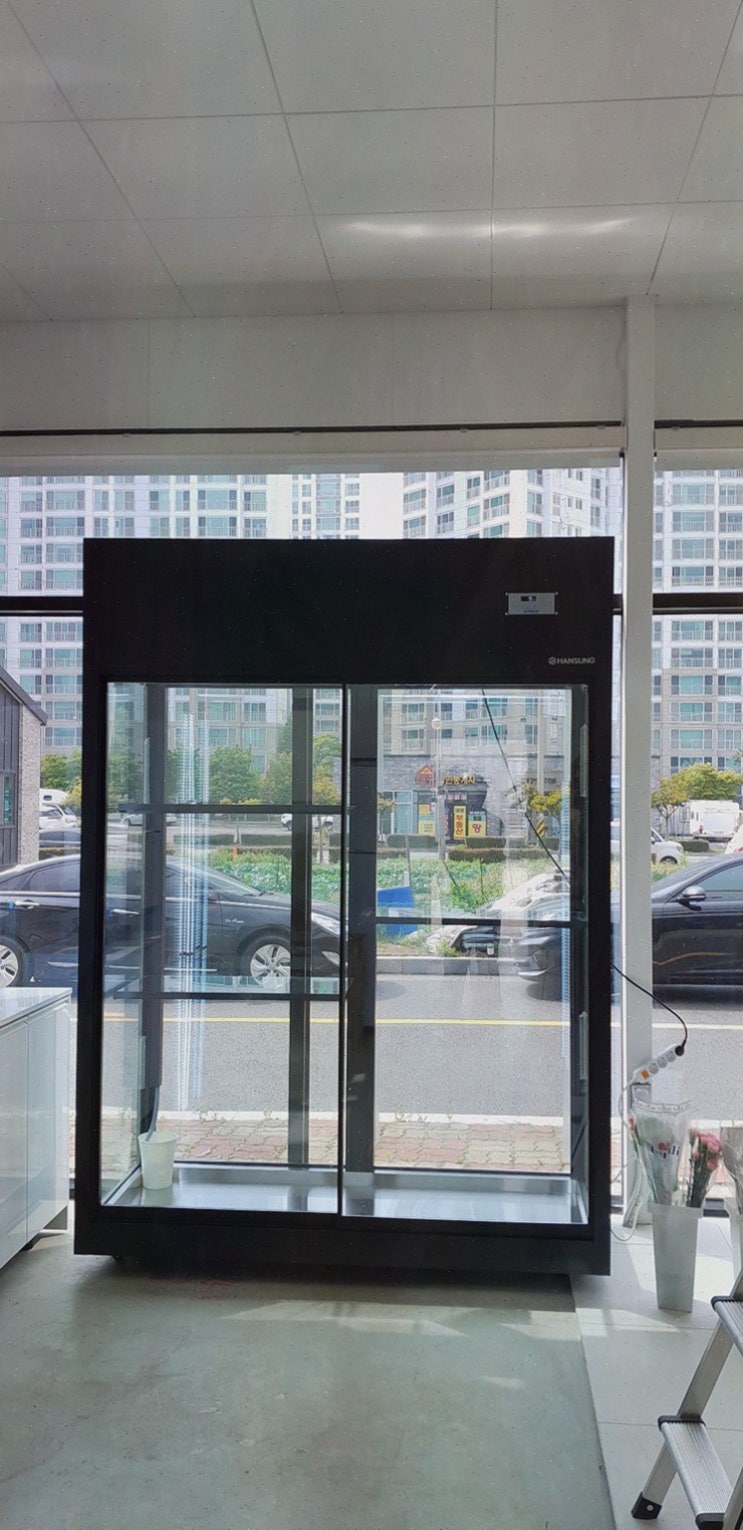 [빵진열장] 추천! 쇼케이스 솔직후기, 한성의 모던 디자인·맞춤 설계·전국 A/S까지