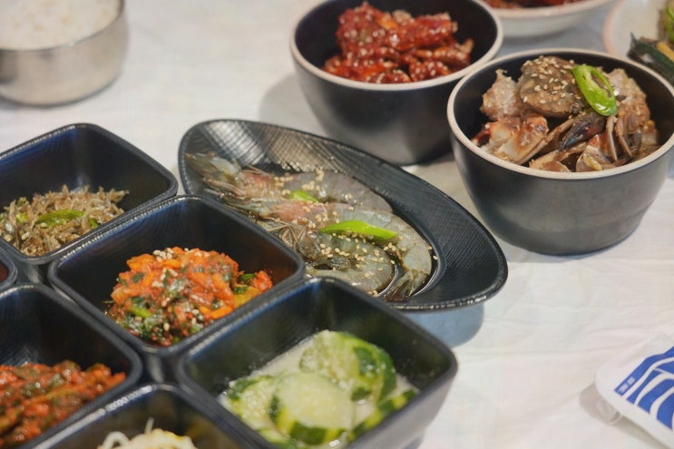 여수꽃게장 찾는 회식, 여수게장정다운식당 본점 오션뷰 맛