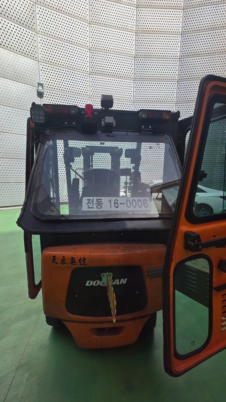 리튬코리아서비스 음성중고지게차구입, 안전장치 시공까지 현장 만족