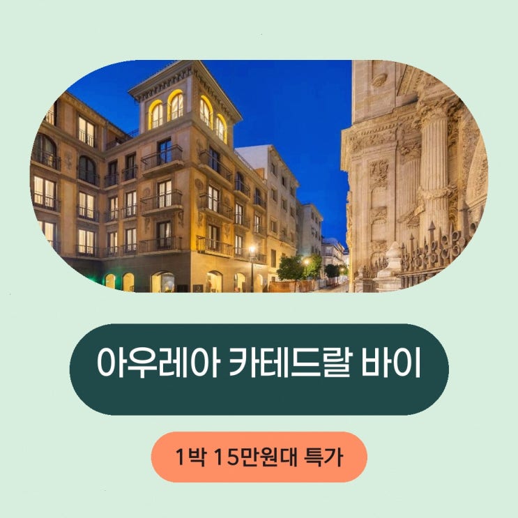 그라나다 호텔 아우레아 카테드랄 바이 유로스타 호텔 컴퍼니 할인 ....