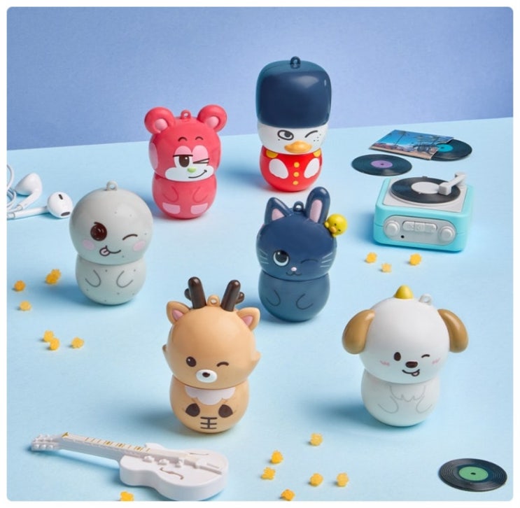 CU 편의점 신상 리틀라이즈 보틀 캔디 키링 6종 랜덤 구성...