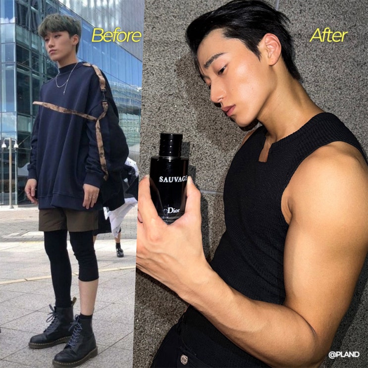 같은 사람 맞아? 마른 몸 콤플렉스 남자 아이돌 벌크업 전후