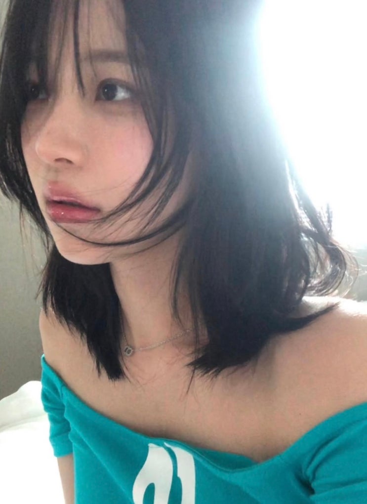 백지헌처럼 청순한 분위기 완성, 중단발 레이어드