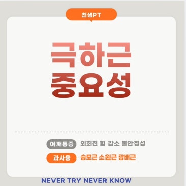 극하근의 중요성 네이버 블로그 대표 이미지
