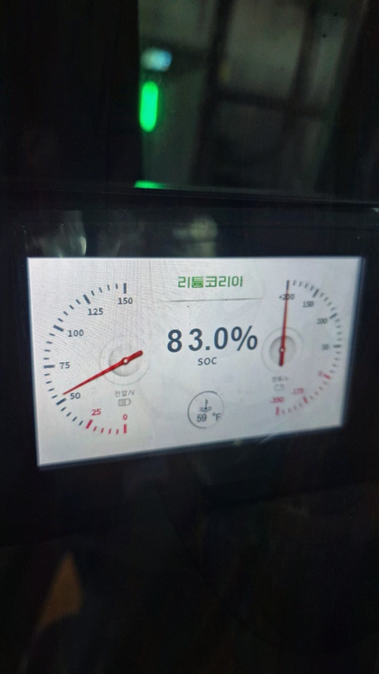 리튬코리아서비스 울산지게차레드라인, 안전 전동화 비교해보니
