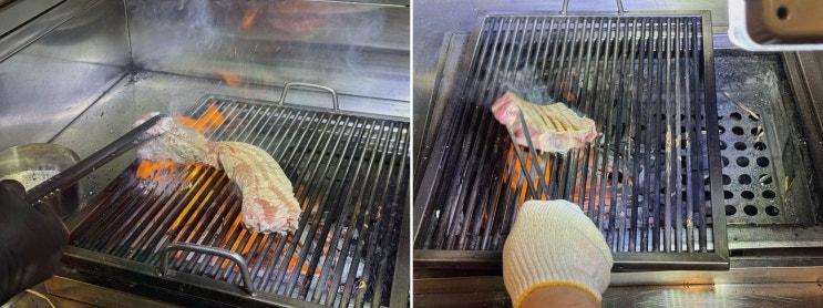 은평구구산역맛집 : 옥탑방 옥상 감성·짚불향 미나리 삼겹살