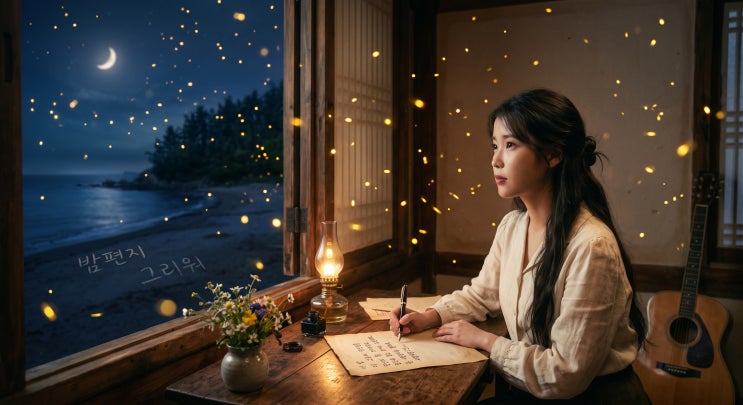 아이유 노래 <밤편지>