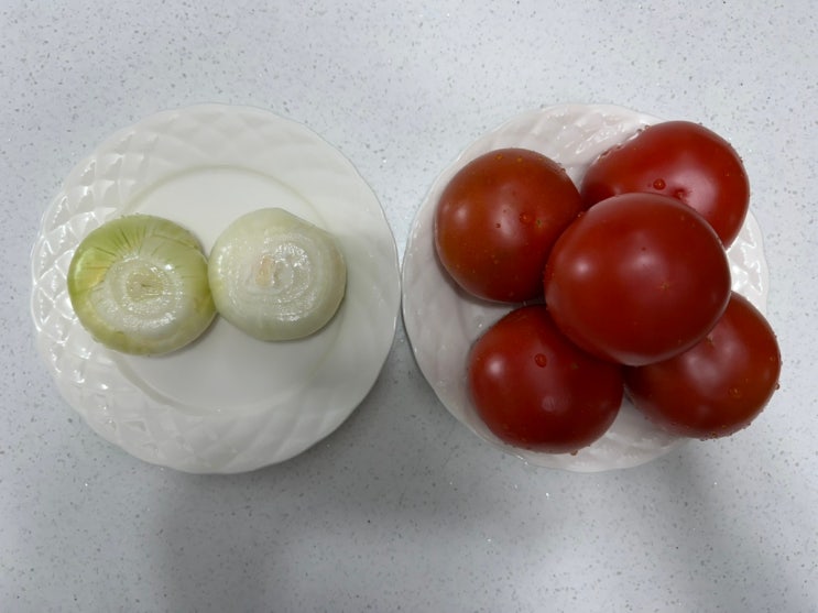 토마토주스 만들기/ 영양가득 토마토쥬스 만드는 법