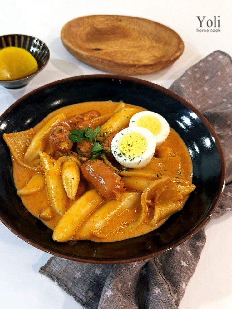 로제떡볶이 레시피 간식 추천 떡볶이 황금 레시피