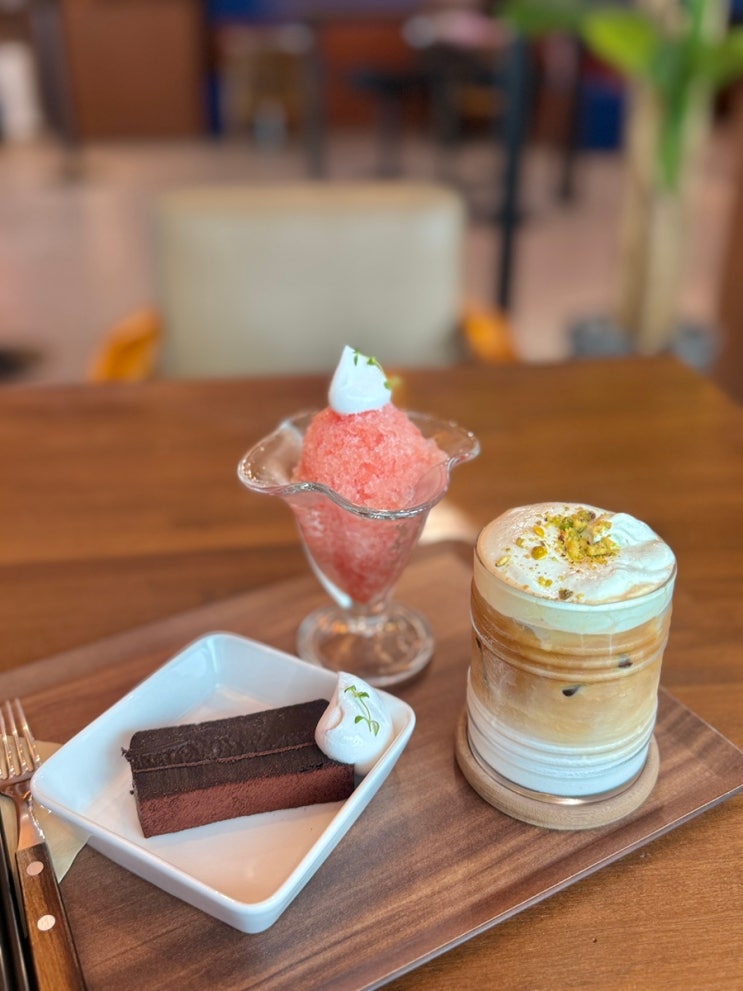 여름 디저트가 맛있는 명지카페, 리바레 에스프레소바 방문후기