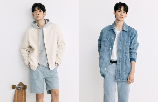 김수현 복귀 화보 '대박'…벤치 신컬렉션 품절 사태