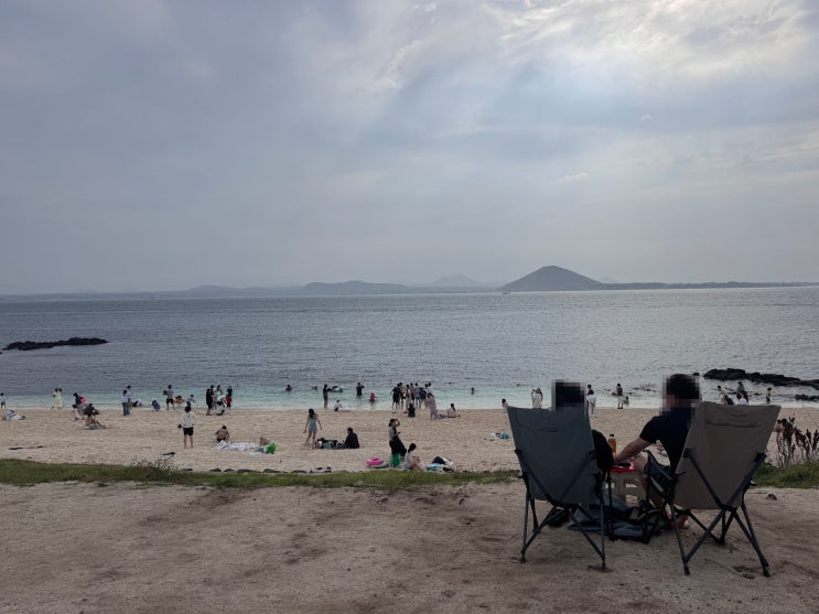 제주 우도여행 서빈백사 산호해수욕장 물놀이 샤워 꿀팁