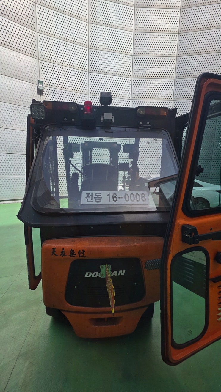 [안전점검리뷰] 울산지게차지문인식 리튬코리아서비스, 현장 사각 줄인 설치