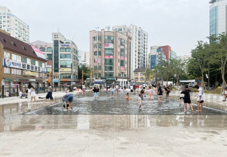 부평가볼만한곳] 굴포천생태하천 굴포천은하수길 여름물놀이