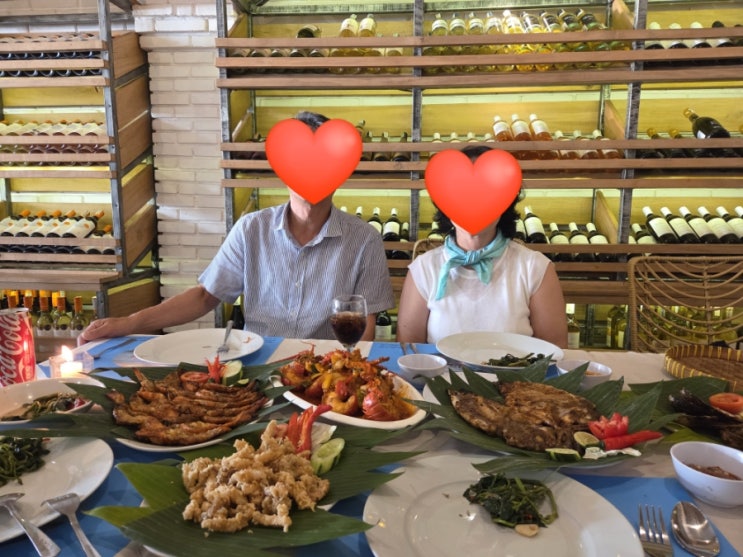 [내돈내산] 발리 짐바란 해산물 맛집 식당 메네가 카페 Menega Cafe
