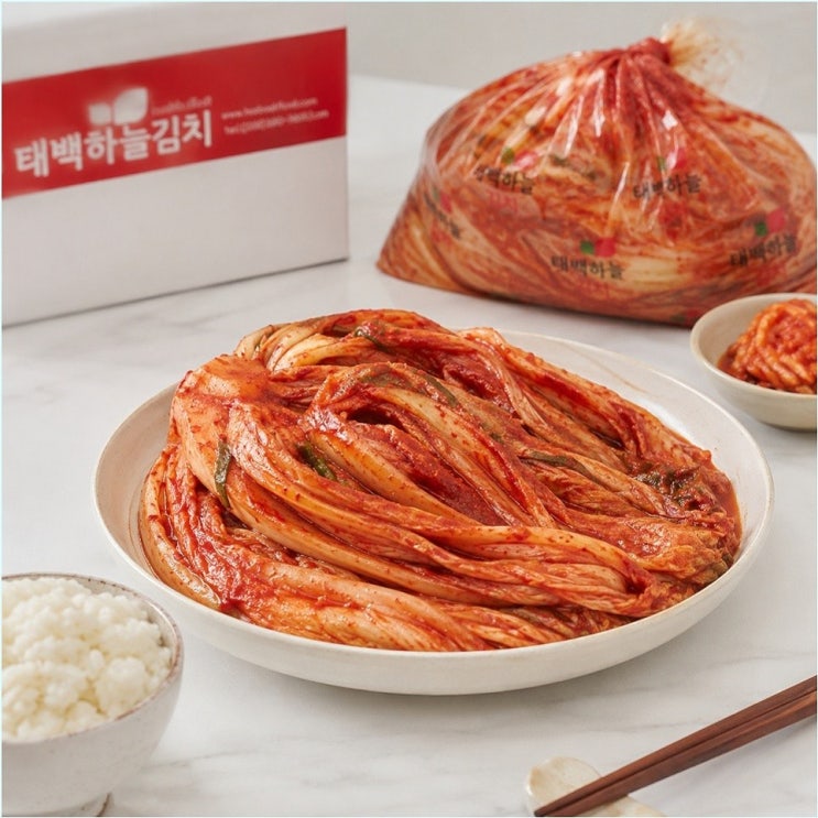 [식품 리뷰] 집밥을 살려주는 태백하늘김치 하늘김치
