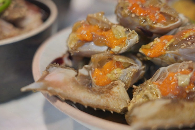 여수게장정다운식당 본점 베스트여수맛, 바다 보며 가족 게장외식