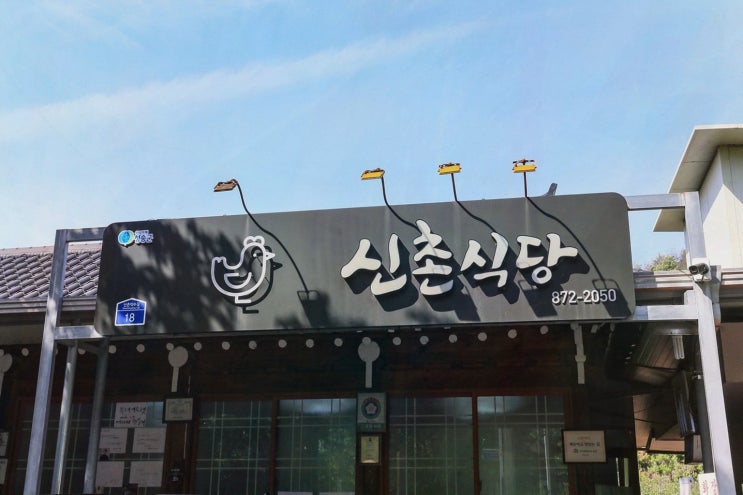 원조신촌식당, 청송닭불백숙 먹고 완전 감동