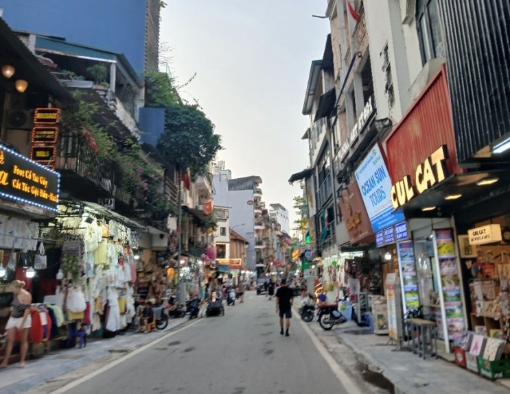 [베트남 여행]하노이 맥주거리,구시가지