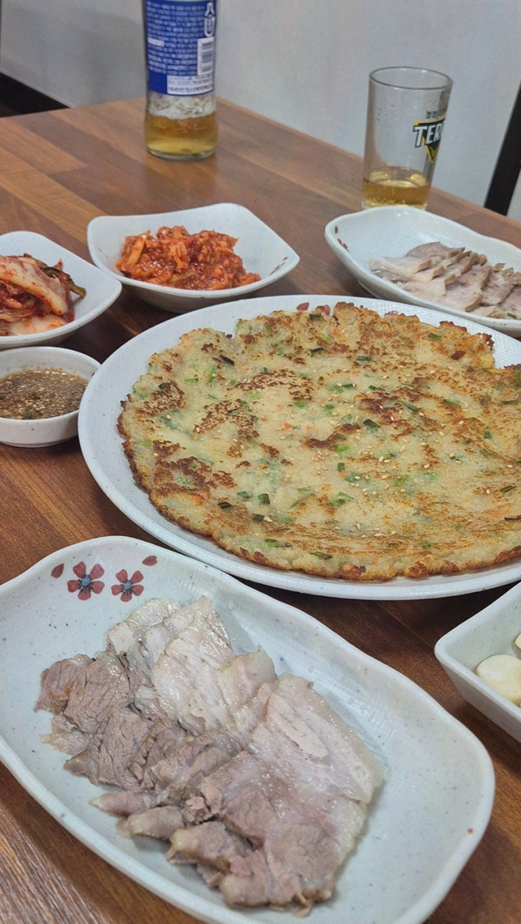 부산국수맛집 국시24, 국수+수육+전 조합에 반했어요
