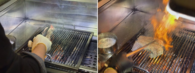 [은평구김치찌개맛집] 솔직후기, 옥탑방 추천! 옥상 감성+짚불향 미나리 고기