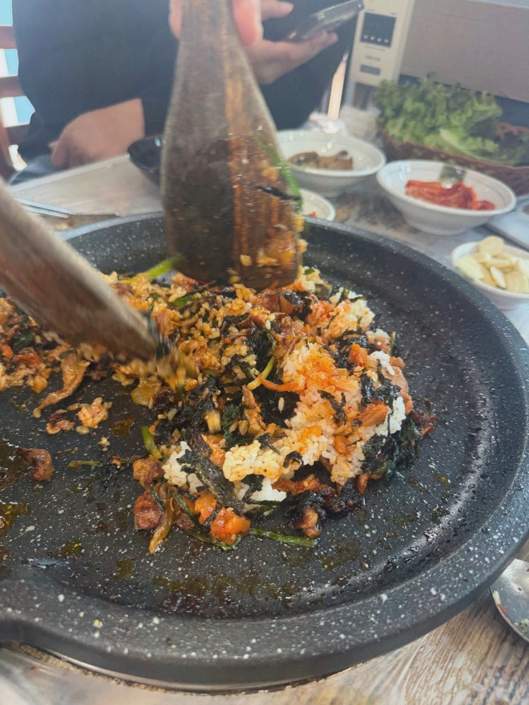 거제오리고기, 탁오네에서 고기 굽는 부담 줄인 한상 즐기기