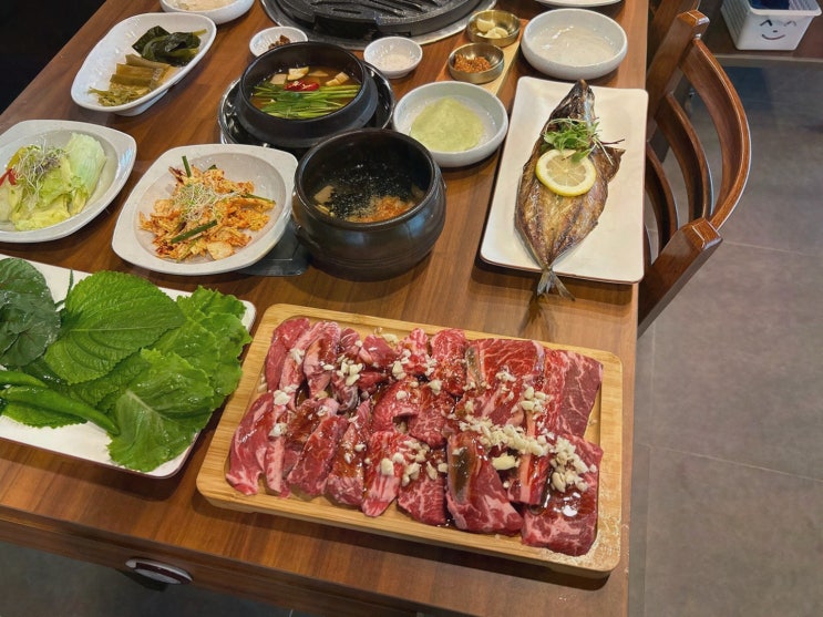 [맛집리뷰] 하남미사가볼만한곳 한마음정육식당 하남미사점 데이트감동