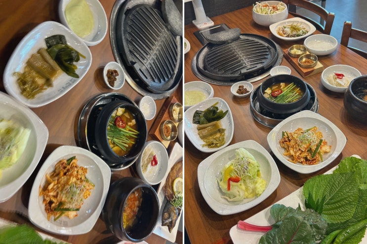 (한마음정육식당 하남미사점) 하남미사단체회식, 직원 굽기팁에 데이트도 성공!