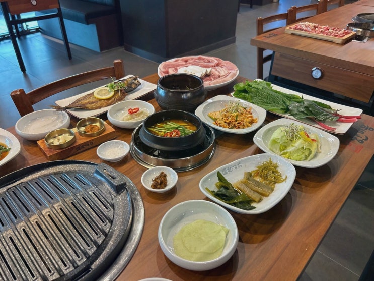 (한마음정육식당 하남미사점) 하남미사맛집, 운동 후 고기회복 완전