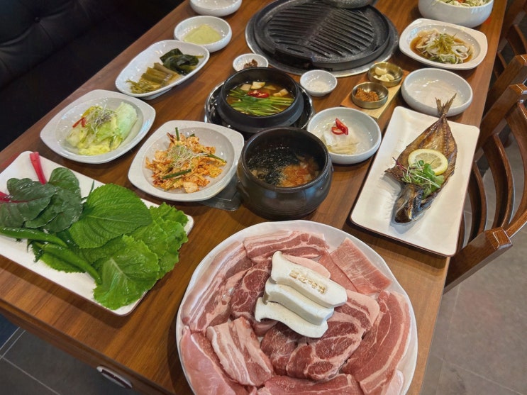 [맛집리뷰] 미사역데이트식당 한마음정육식당 하남미사점, 회식도 편해요