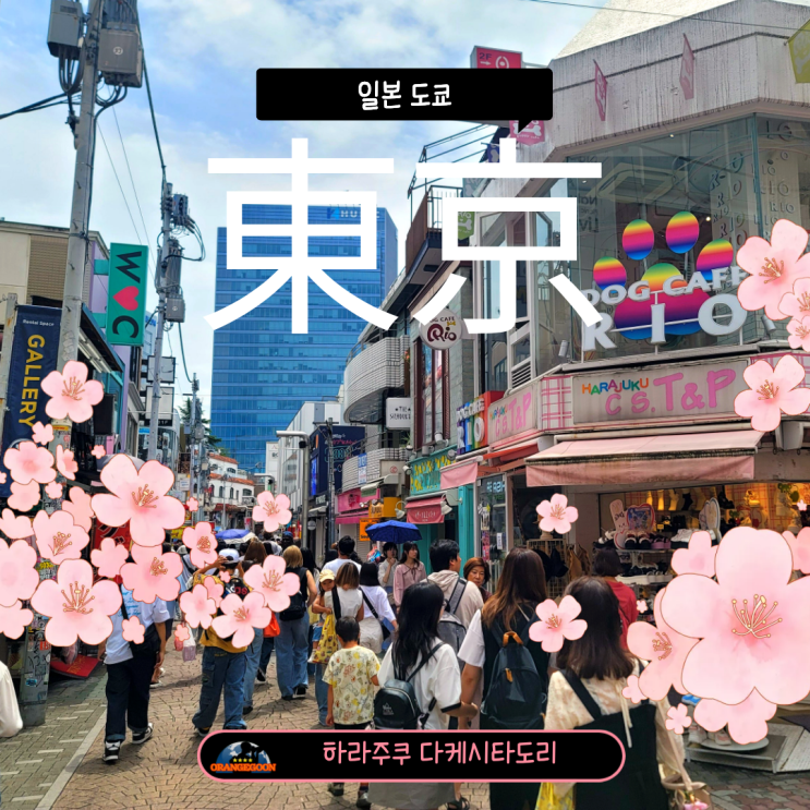 (일본 도쿄 / 하라주쿠 다케시타도오리) 도쿄의 홍대거리. 개성 넘치....