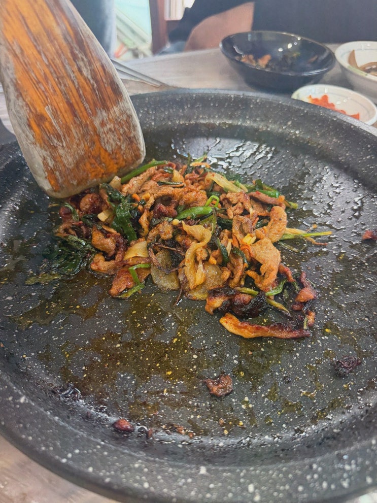 거제오리주물럭, 소노캄 근처에서 굽는 부담 없이 한 상 해결되는 탁오네 저녁