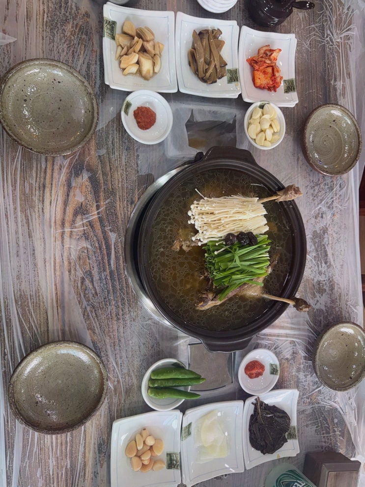 구조라맛집, 사장님이 직접 구워주는 편한 오리불고기 한 상 탁오네