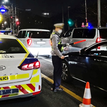 "음주 운전 적발 버스기사" 알고보니 마약 투약 중국인이었다