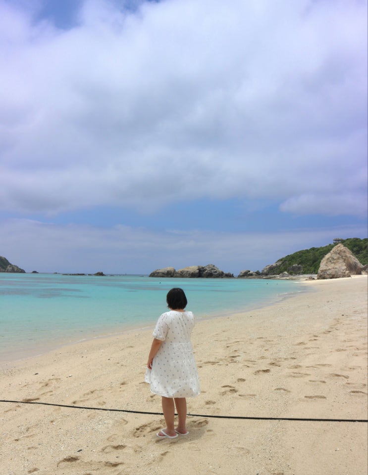 오키나와 2일차 토카시키섬 아하렌비치 스노클링