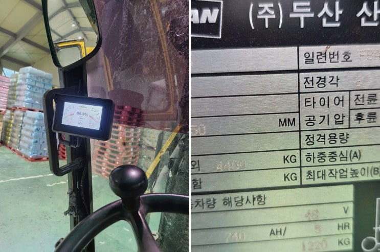 원주지게차레드라인으로 안전부터 잡는 리튬코리아서비스