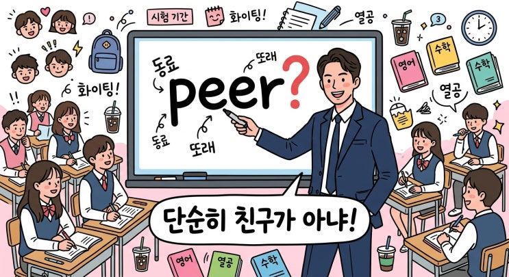 peer의 의미와 쓰임 : 네이버 블로그