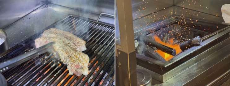 은평구북한산고기맛집 옥탑방, 옥상 감성에 짚불향+불멍까지 즐기니 기분이 확 풀리더라고요