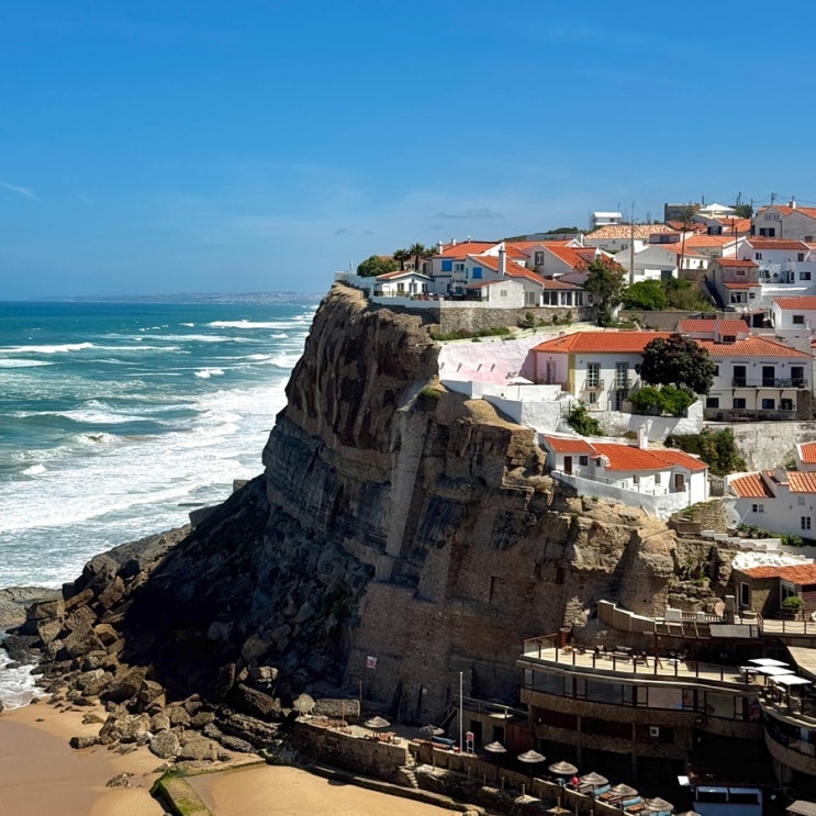 리스본 근교 신트라 절벽마을 아제냐스 두 마르 가는법 Miradouro das Az....