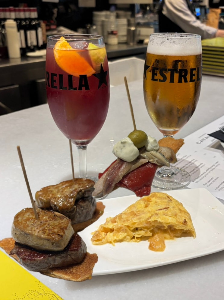 바르셀로나 타파스 맛집  Cerveceria Catalana 세르베세리아 카탈라나 푸....