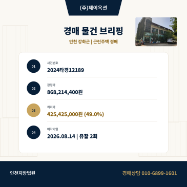 인천근린주택경매ㅣ인천광역시 강화군 내가면 외포리 681-10ㅣ2024타경12189 ㅣ 강화주택매매 썸네일