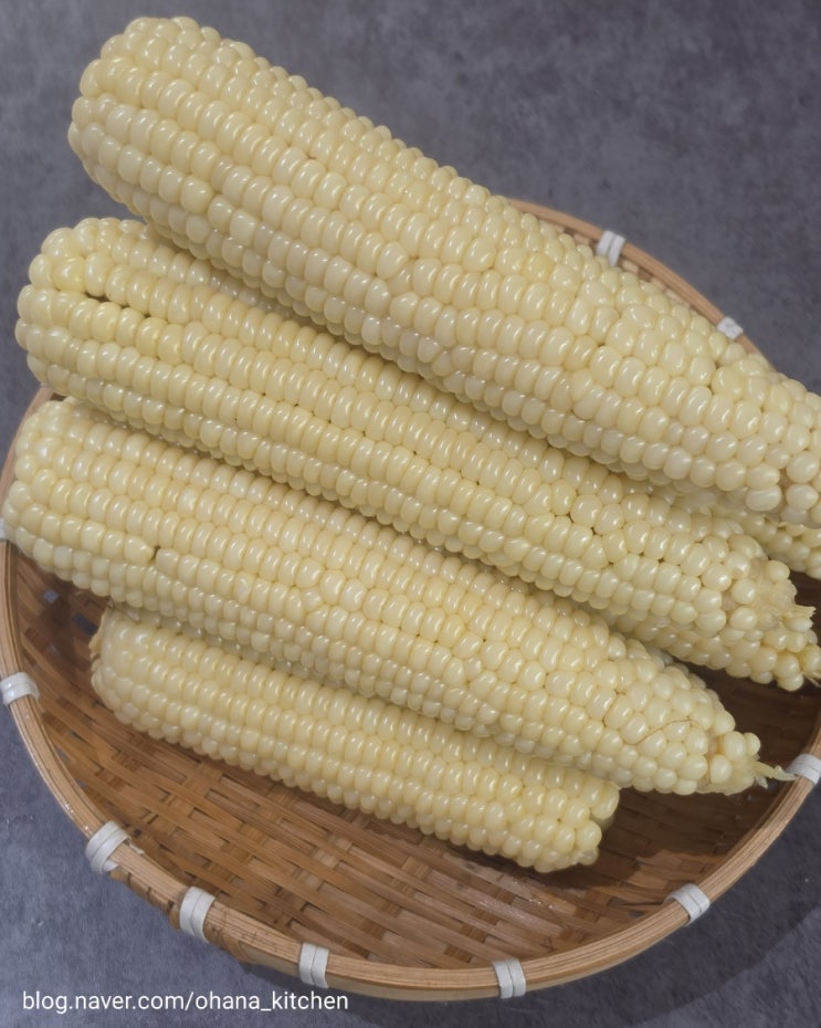 옥수수 삶는 법부터 보관법까지 | 냉동해도 맛있는 찰옥수수 만들기