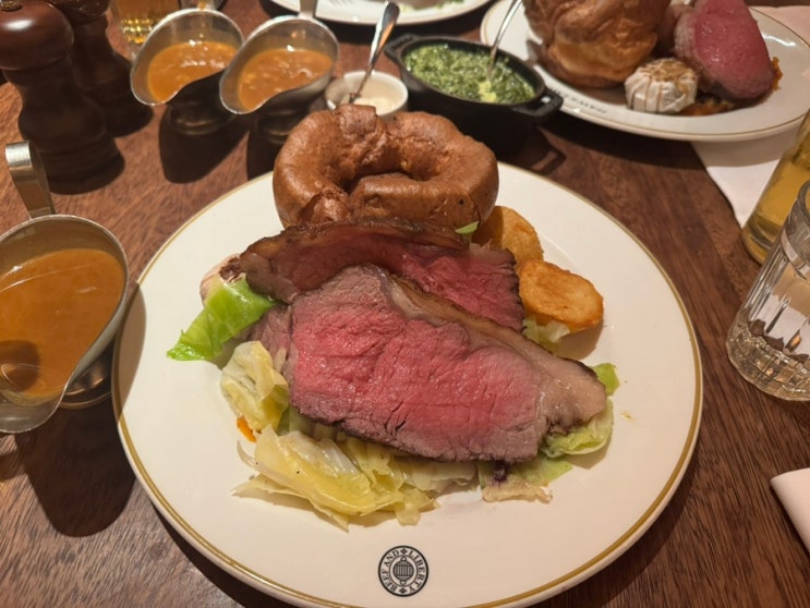 영국 런던 선데이로스트 맛집 혹스무어(Hawksmoor Seven Dials) 후기 예약 ....