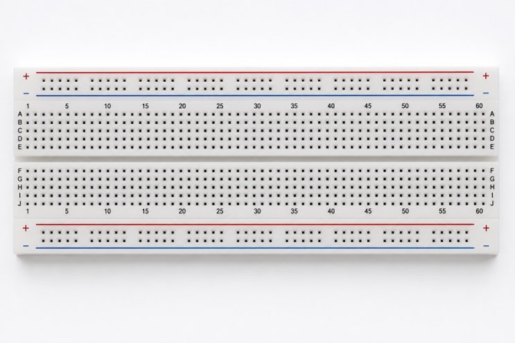 [AIoT] ESP32 스터디 #08.브레드보드(빵판) 알아보기 : 네이버 블로그