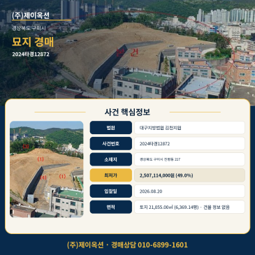 구미묘지경매ㅣ경상북도 구미시 진평동 217ㅣ2024타경12872 썸네일